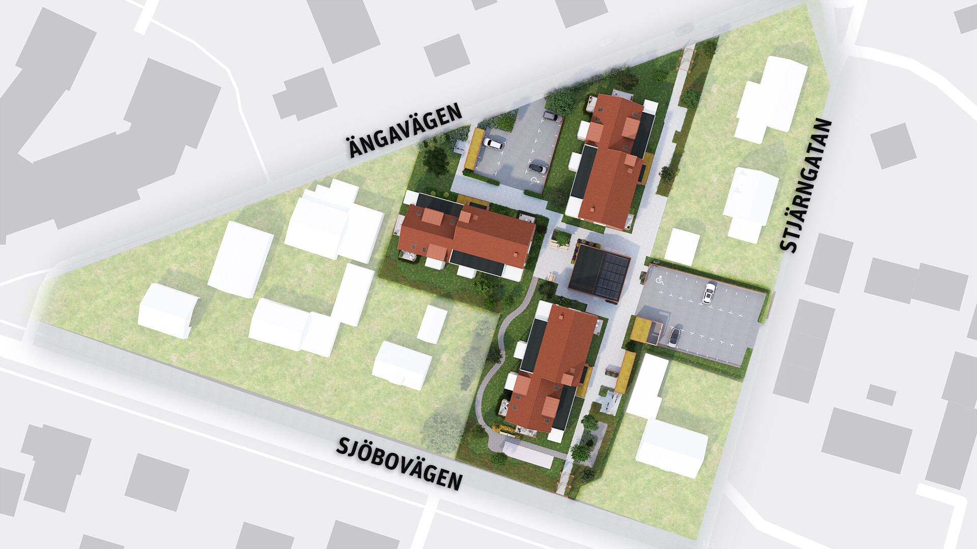 Situationsplan Bonum Brf Trädgården