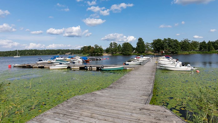 Båtbrygga i Strängnäs